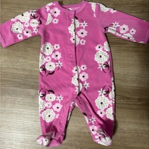 Floral Carters sleeper. Size newborn